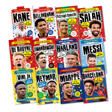 Kit Feras do Futebol - 12 Livros