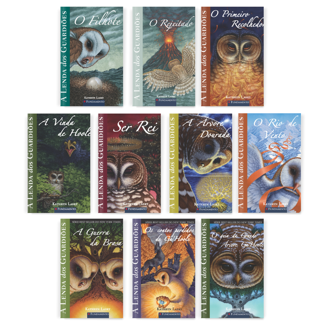 Kit Lenda dos Guardiões - 10 Livros (7 Ao 16) - Editora Fundamento #livro_infantil#