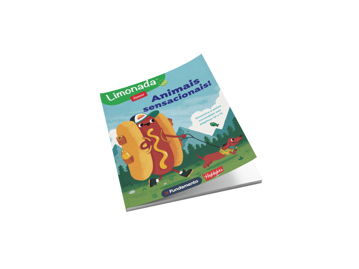 Kit Limonada Júnior - 12 Revistas - Editora Fundamento livro_infantil