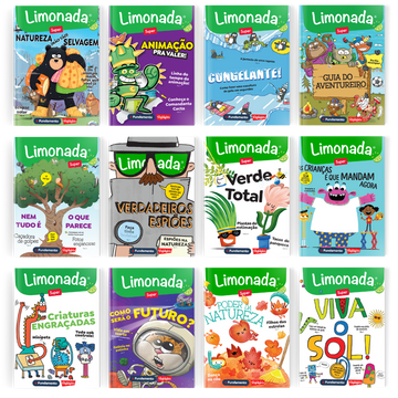 Kit Limonada Super - 12 Revistas - Editora Fundamento livro_infantil