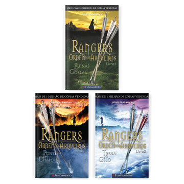 Kit Livros Rangers - 3 Livros (1 ao 3) - Editora Fundamento livro_infantil
