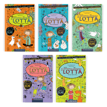 Kit As (extra)ordinárias (des)aventuras de Lotta - 5 Livros (2 Ao 6)