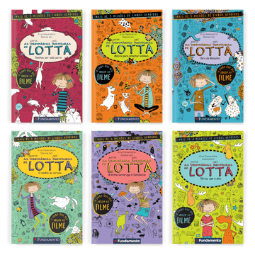 Kit Lotta - 6 Livros (1 ao 6) - Editora Fundamento livro_infantil