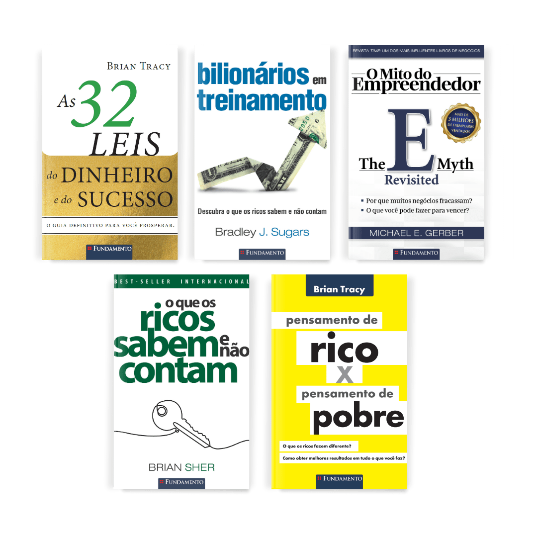 Kit Mega da Virada - 5 Livros - Editora Fundamento livro_infantil