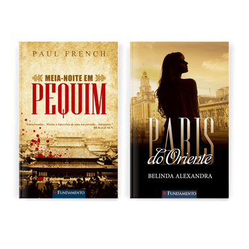 Kit Meia Noite em Pequim e Paris do Oriente - Editora Fundamento livro_infantil
