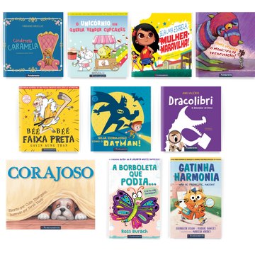 Kit Meninas Confiantes + Kit Meninos Meninos Corajosos - Editora Fundamento livro_infantil