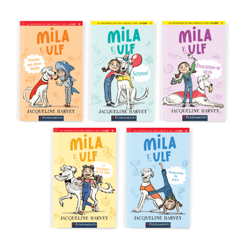 Kit Mila e Ulf - 5 Livros (2 ao 6) - Editora Fundamento livro_infantil