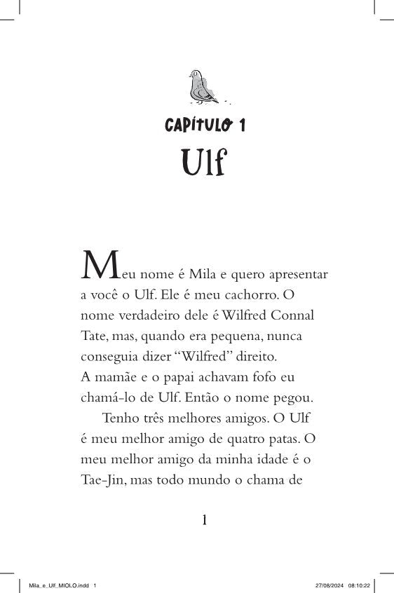 Kit Mila e Ulf - 6 Livros (1 ao 6) - Editora Fundamento livro_infantil