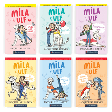 Kit Mila e Ulf - 6 Livros (1 ao 6) - Editora Fundamento livro_infantil
