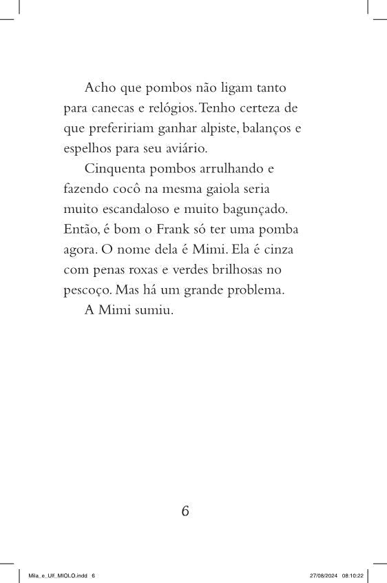 Kit Mila e Ulf - 6 Livros (1 ao 6) - Editora Fundamento livro_infantil