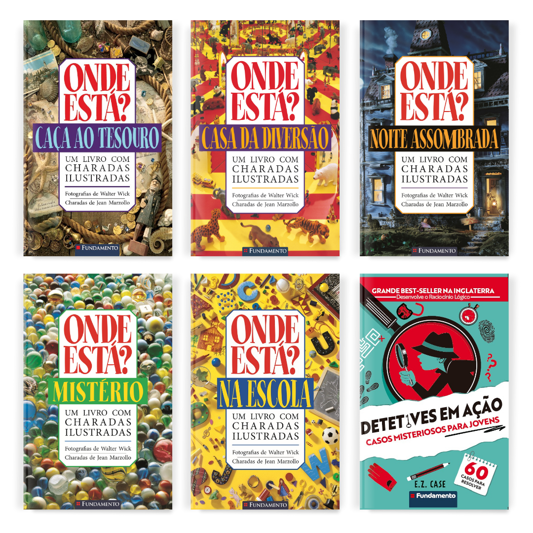 Kit Mistérios para Jovens - Editora Fundamento livro_infantil