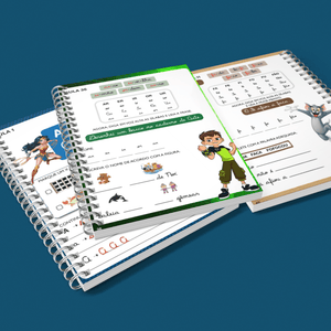 Kit Mundo Alfabeto - 2 Livros de Alfabetização + Acesso a Videoaulas Dinâmicas - Editora Fundamento livro_infantil