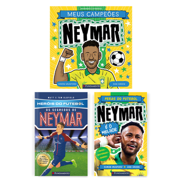 Kit Neymar - 3 Livros - Editora Fundamento livro_infantil