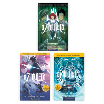 Kit O Amuleto - 3 Livros (4 ao 6) - Editora Fundamento livro_infantil