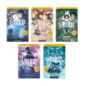 Kit O Amuleto - 5 Livros (2 ao 6) - Editora Fundamento livro_infantil