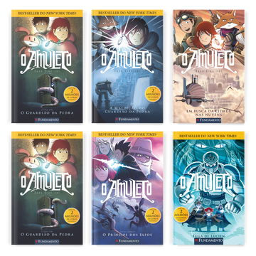 Kit O Amuleto - 6 Livros (1 ao 6) - Editora Fundamento livro_infantil