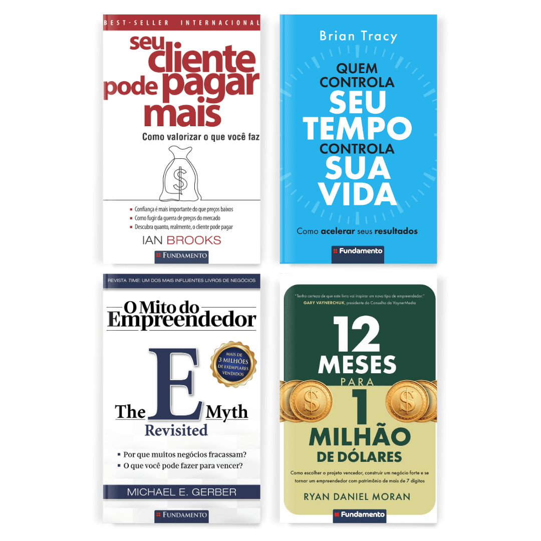 Kit o Empresário Inteligente - Editora Fundamento livro_infantil