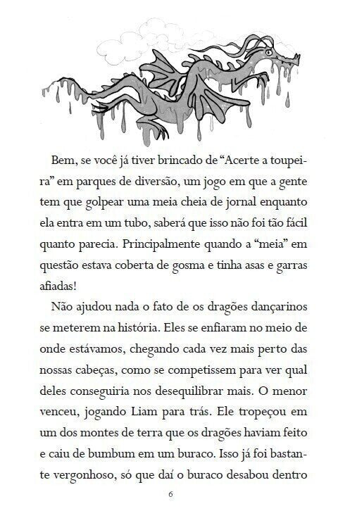 Kit O Menino Que Criava Dragões Coleção Completa - 5 Livros - Editora Fundamento livro_infantil