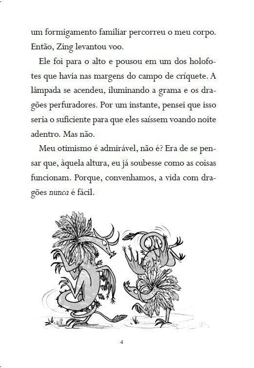Kit O Menino Que Criava Dragões Coleção Completa - 5 Livros - Editora Fundamento livro_infantil