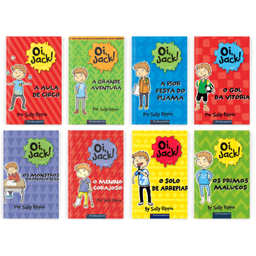 Kit Oi, Jack - 8 Livros - Editora Fundamento livro_infantil