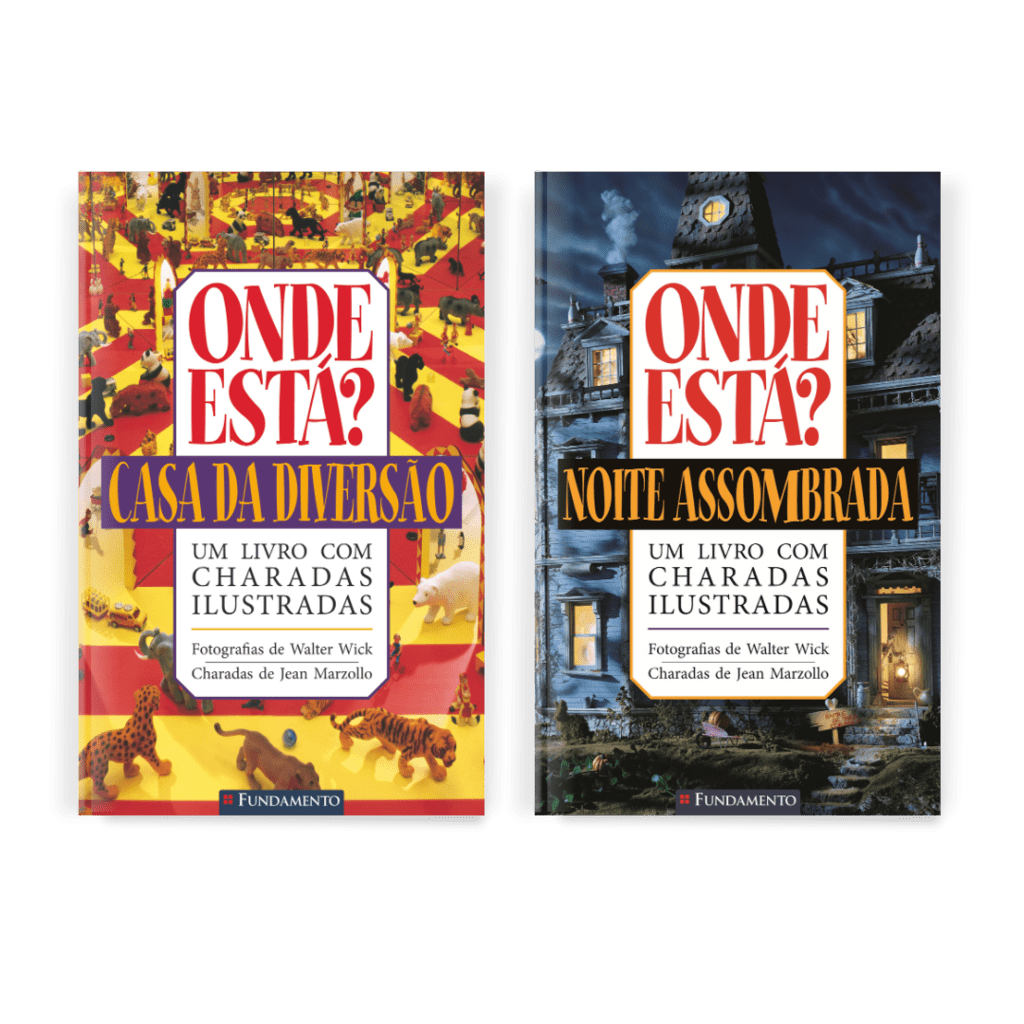 Kit Onde Está? - 2 Livros - Editora Fundamento livro_infantil
