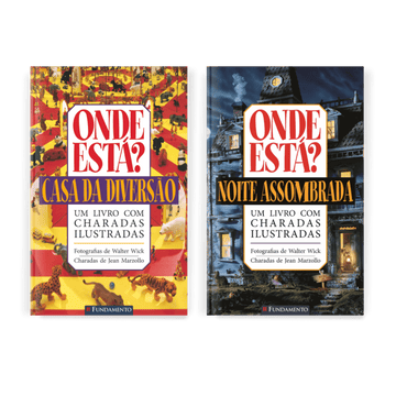 Kit Onde Está? - 2 Livros - Editora Fundamento livro_infantil