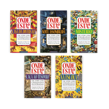 Kit Onde Está? - 5 Livros - Editora Fundamento livro_infantil
