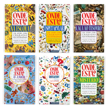 Kit Onde Está? - 6 Livros - Editora Fundamento livro_infantil