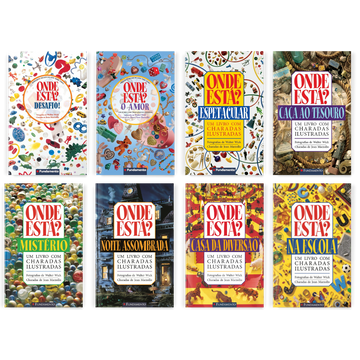 Kit Onde Está? - 8 Livros - Editora Fundamento livro_infantil