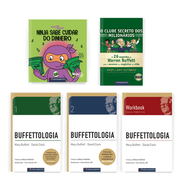 Kit Pais e Filhos Investidores: Buffettologia + 2 Livros Infantis sobre Educação Financeira - Editora Fundamento livro_infantil