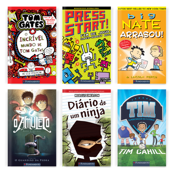 Kit para Tirar Os Filhos das Telas - 6 Livros - Editora Fundamento livro_infantil