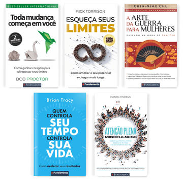 Kit Pense Diferente - 5 Livros - Editora Fundamento livro_infantil