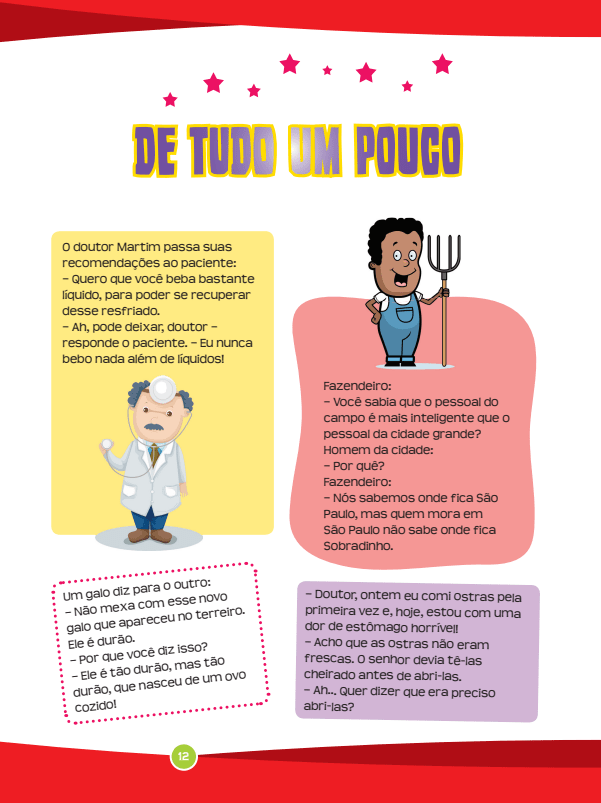 Kit Piadas para Rachar o Bico - 10 Livros - Editora Fundamento livro_infantil