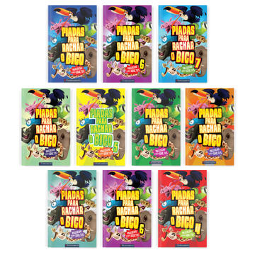 Kit Piadas para Rachar o Bico - 10 Livros - Editora Fundamento livro_infantil