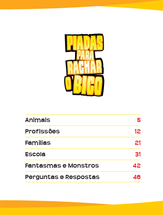 Kit Piadas para Rachar o Bico - 7 Livros - Editora Fundamento livro_infantil