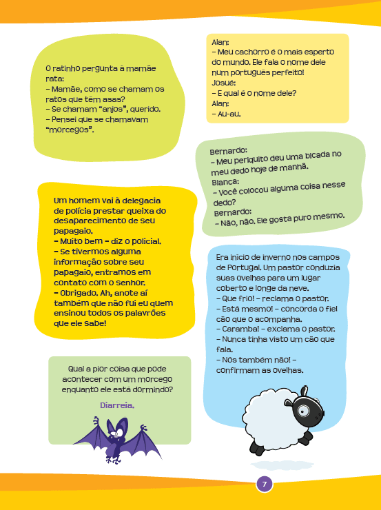 Kit Piadas para Rachar o Bico - 7 Livros - Editora Fundamento livro_infantil