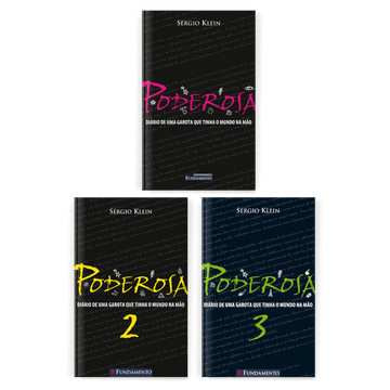 Kit Poderosa - 3 Livros (1 ao 3) - Editora Fundamento livro_infantil