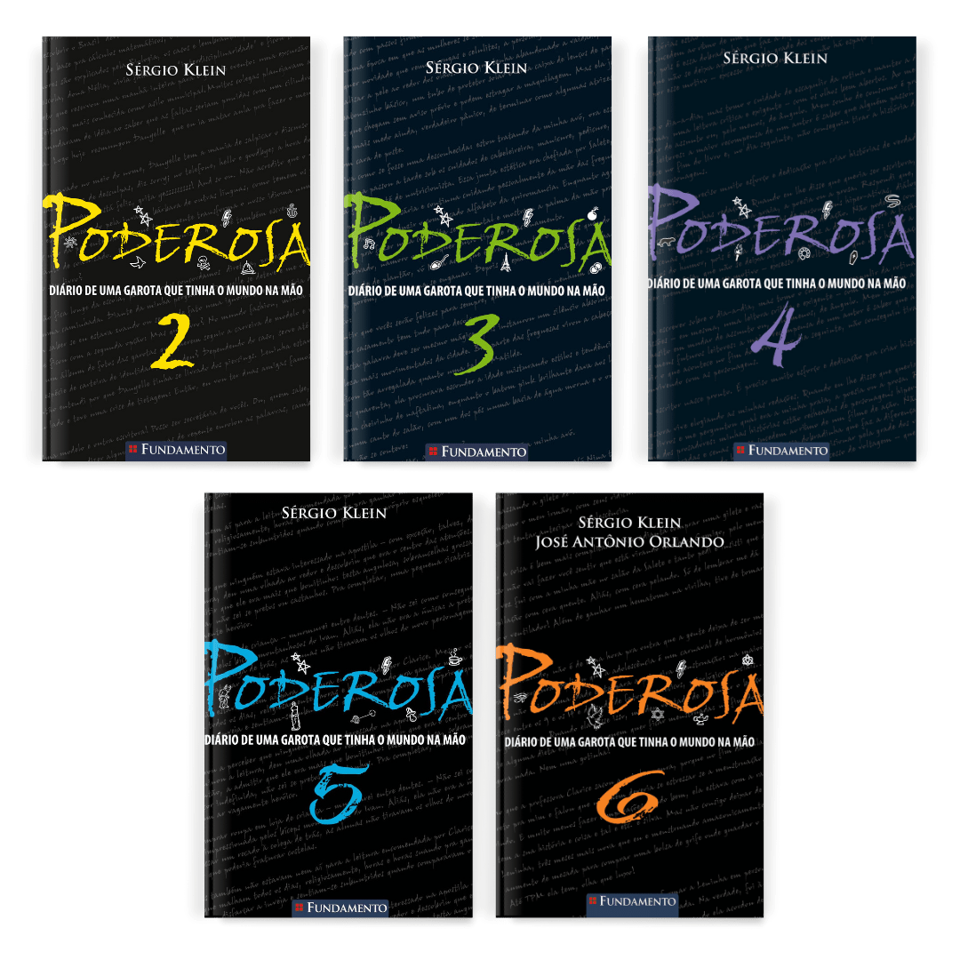 Kit Poderosa - 5 Livros (2 Ao 6) - Editora Fundamento #livro_infantil#