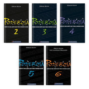Kit Poderosa - 5 Livros (2 Ao 6) - Editora Fundamento #livro_infantil#