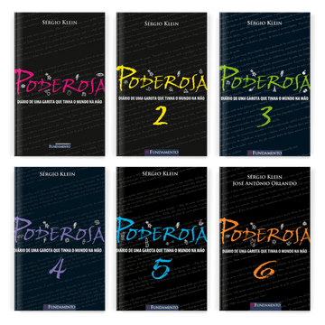 Kit Poderosa – 6 Livros (1 ao 6) - Editora Fundamento livro_infantil