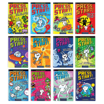 Kit Press Start - 12 Livros (1 Ao 12) - Editora Fundamento livro_infantil
