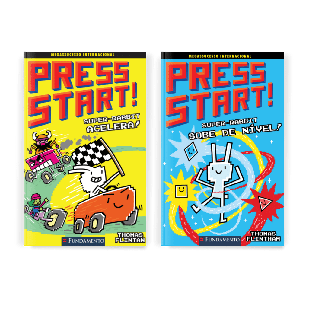 Kit - Press Start 2 e 3 - Editora Fundamento livro_infantil