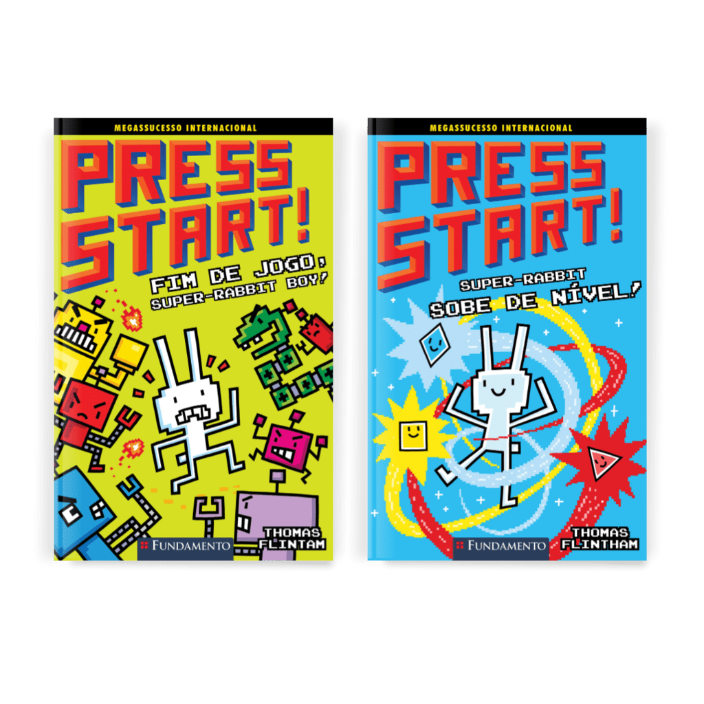 Kit Press Start - 2 Livros (1 ao 2) - Editora Fundamento livro_infantil