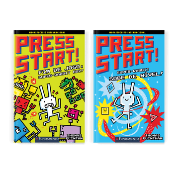 Kit Press Start - 2 Livros (1 ao 2) - Editora Fundamento livro_infantil