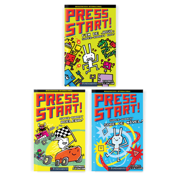 Kit Press Start - 3 Livros (1 ao 3) - Editora Fundamento livro_infantil