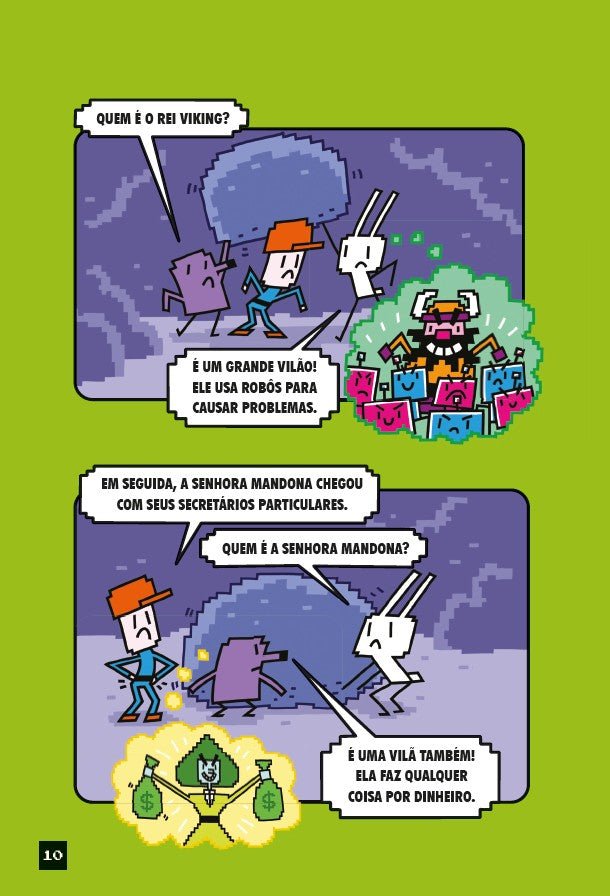 Kit Press Start - 4 Livros (9 ao 12) - Editora Fundamento livro_infantil