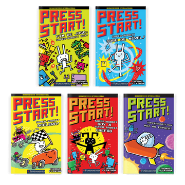 Kit Press Start - 5 Livros (1 ao 5) - Editora Fundamento livro_infantil