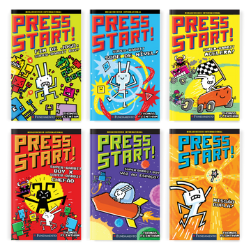 Kit Press Start - 6 Livros (1 ao 6) - Editora Fundamento livro_infantil