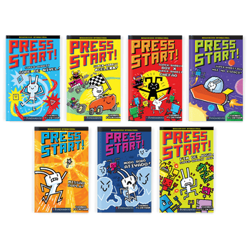 Kit Press Start - 7 Livros (1 ao 7) - Editora Fundamento livro_infantil