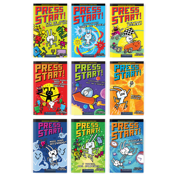 Kit Press Start - 9 Livros (1 ao 9) - Editora Fundamento livro_infantil